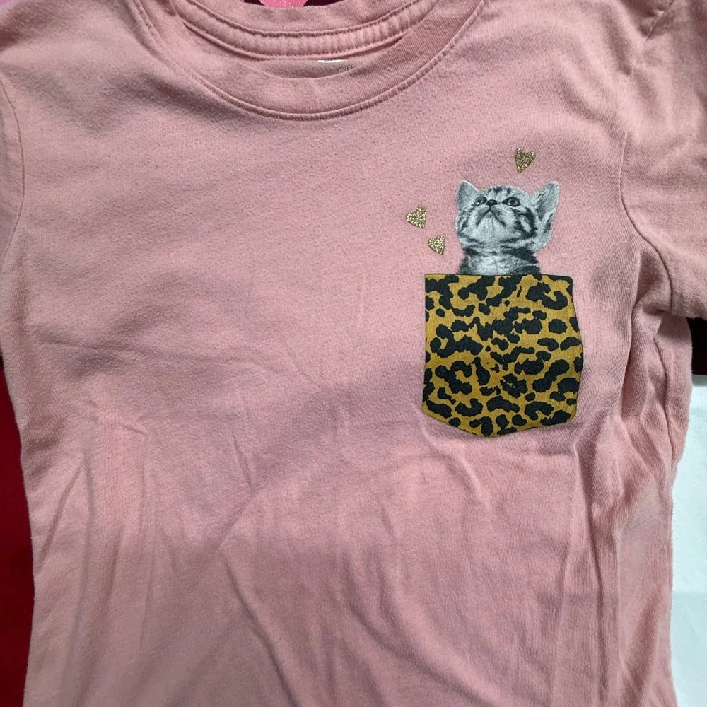 Girls Size 8 M Graphic T Shirt Lot 9 Pc Justice Old Navy Harry Potter Unicorn